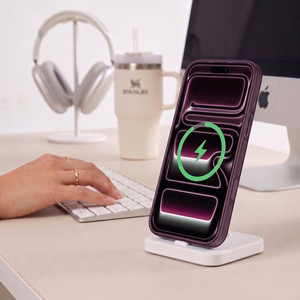 Tech-Protect MagPrime MagSafe CC maciņš, paredzēts iPhone 18 Pro Max / 17 Pro Max, bordo