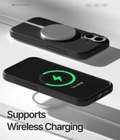 Korpuss Mercury Pure Magsafe Silicon Case Apple iPhone 17 sarkans