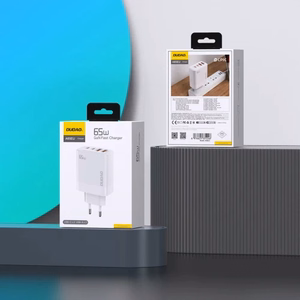 Lādētājs Dudao A65EU, balts, 65W (2xPD-C / 2xQC3.0)