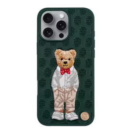 ZUCK BEAR PARIS GENTLEMAN IPHONE 16 PRO BOW TIE