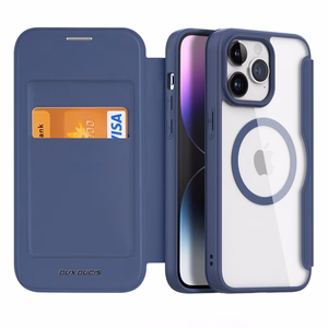 Чехол Dux Ducis Skin X Pro Apple iPhone 15 Pro Max синий