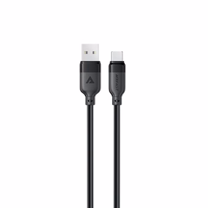 USB kabelis Acefast C16-04 USB-A uz USB-C 1.2m melns