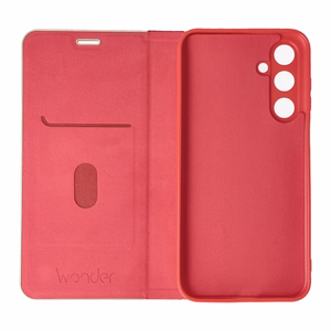 Wonder Frame Viedtālruņa apvalks Samsung Galaxy M35 5G sarkans