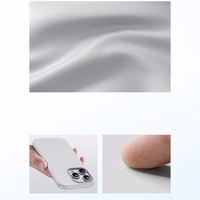 Benks Magnētiskais Vita Pro Silikona viedtālruņa apvalks (A069) Iphone 17 Pro melns (Kameras vadības poga)