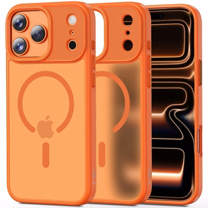 Tech-Protect MagMat MagSafe maciņš iPhone 17 Pro oranžs