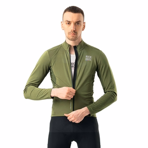 Rockbros TLWT001 ROAD TO SKY windproof insulated cycling jersey L - green