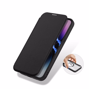 Dux Ducis Skin X Pro Magnētiskais Atveramais MagSafe apvalks iPhone 15 Pro - melns