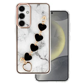 Viedtālruņa apvalks Trend Case Samsung Galaxy S24 dizaina 6 balts