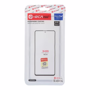 LCD stikls Samsung A54 5G A546 ar OCA melns