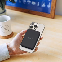 Tech-Protect LifeMag PB10 portatīvais lādētājs ar MagSafe 5000mAh 15W USB-C ports - melna + USB-C kabelis