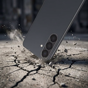 AR+AF Pilna metāla rūdīts stikls priekš SAMSUNG S26 melns