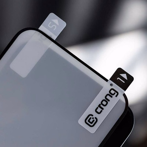 Crong Nano Glass hibrīdstikls ekrānam iPhone 17e / 16e / 14 / 13 / 13 Pro