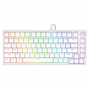 Savio ASTRAL balts JADE keyboard Gaming USB QWERTY US International