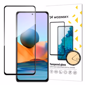 Wozinsky Īpaši izturīgs pilnas līmēšanas stikls ar rāmi, saderīgs ar Xiaomi Redmi Note 12 Pro+ / Note 12 Pro / Note 12 5G / Note 12 / Xiaomi Redmi Note 10 Pro / Xiaomi 12T / 12T Pro / Mi 11i / Mi 11T / Mi 11T Pro / POCO F3 / POCO X5 5G