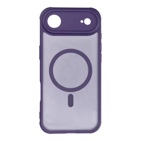 FULL MATTE MAG COVER viedtālruņa apvalks saderīgs ar Magnētisko uzlādi IPHONE 17 Air violeta