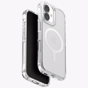 Uniq LifePro Xtreme Magnētiskais uzlādes viedtālruņa apvalks iPhone 17 - Caurspīdīgs-Mirdzošs