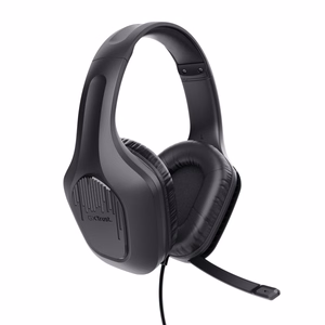 Trust GXT 415 Zirox austiņas vadu galvas lente spēļu melnas
