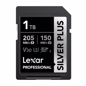 Lexar Professional Silver Plus SDXC 1TB atmiņas karte