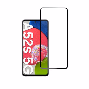 Aizsargstikls Blue Star - SAMSUNG A52/52s 5G/LTE pilna seja (pilna līme ar rāmi/mazs izmērs) - melns Aizsargstikls Blue Star