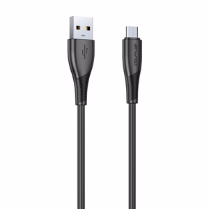 USB kabelis Awei CL-182M USB uz MicroUSB 1.0m melns