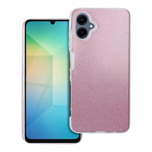 SHINING viedtālruņa apvalks SAMSUNG A06 4G rozā