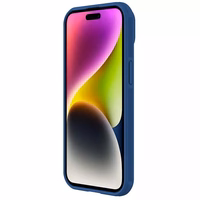 Nillkin CamShield Pro PC+TPU viedtālruņa apvalks Iphone 15 Plus zils