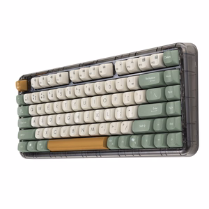 ASUS KD201 Jelly75 bezvadu/Bluetooth tastatūra Milk White