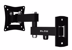 BLOW 76-855 – stiprinājums 10–27 collu televizoriem, melns