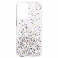Briljanta caurspīdīgs viedtālruņa apvalks Samsung Galaxy A23 4G/5G Caurspīdīgs