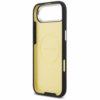 AMG silikona lielo rombu magnētiskais viedtālruņa apvalks iPhone Air - melns