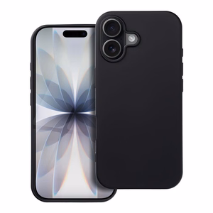 Viedtālruņa silikona apvalks IPHONE 17 melna krāsā