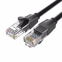 Tīkla kabelis UTP CAT6 Vention IBEBN RJ45 Ethernet 1000Mbps 15m (melns)