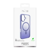 Puro Gradient TPU magnētiskais viedtālruņa apvalks iPhone 17 - rozā