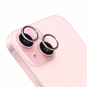 3mk Lens Protection Pro Kameras vāciņš rozā iPhone 15