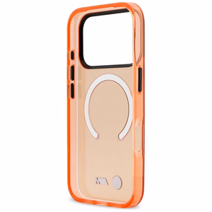 BMW M IML Metal Logos MagSafe чехол для iPhone 17 Pro Pro Orange