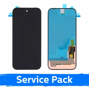 Ar Google Pixel 9A saderīgs LCD ekrāns, melns (Service Pack)