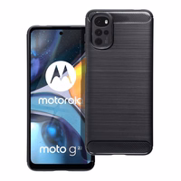 CARBON viedtālruņa apvalks MOTOROLA G22 melns