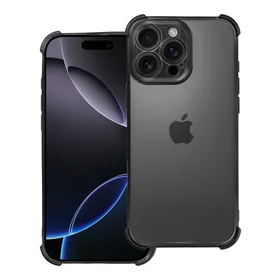 Viedtālruņa apvalks ANTISHOCK ELECTRO iPhone 16 Pro Max melns