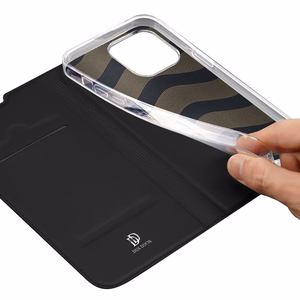 Чехол для телефона Dux Ducis "Skin Pro" для Xiaomi Redmi 13 4G / Redmi 13 5G / Poco M6 4G чёрный