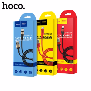 USB cable Hoco X26 Lightning 1.0m black-gold