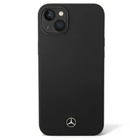 Mercedes Silicone Line apvalks iPhone 14 Plus - melns