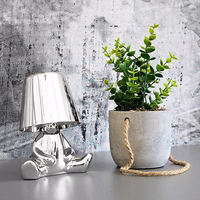 Nakts lampa Silver Man dizains B