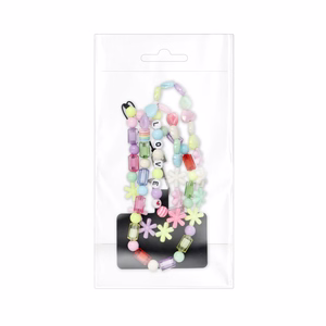 PIXIE telefona kakla siksna, telefona kulons / garums 68 cm (cilpā 34 cm) / uz kakla - zvaigznītes