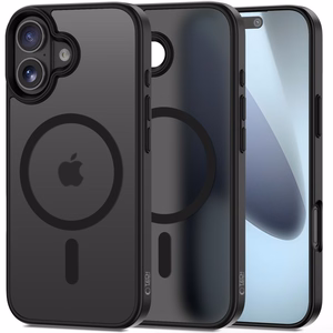 Tech-Protect MagMat Magnētiskais viedtālruņa apvalks iPhone 17 - matēts melns