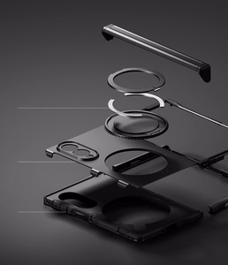 Ringke Alles MagSafe  Samsung Galaxy Z Fold 8 vāciņš, melns