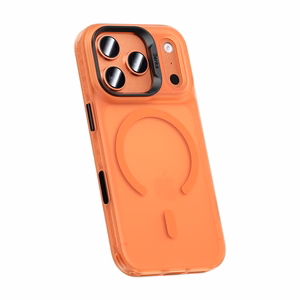 Чехол Benks Magnetic Lucid Armor (C070) для iPhone 17 Pro Max оранжевый (кнопка управления камерой)