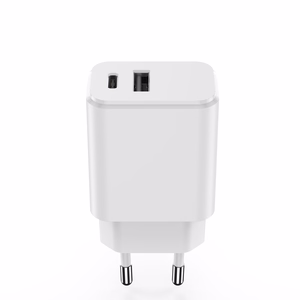 Setty lādētājs 1x USB + USB-C 3A 20W balts