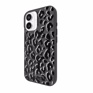 Kate Spade New York Protective MagSafe - Case for iPhone 16 (City Leopard)