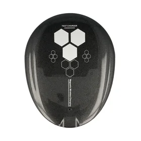 Bezvadu indukcijas lādētājs QI universāls ātrā uzlāde magnētisks - C01 15W melns (min.2A)