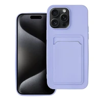 Karteņu viedtālruņa apvalks IPHONE 15 Pro Max violets